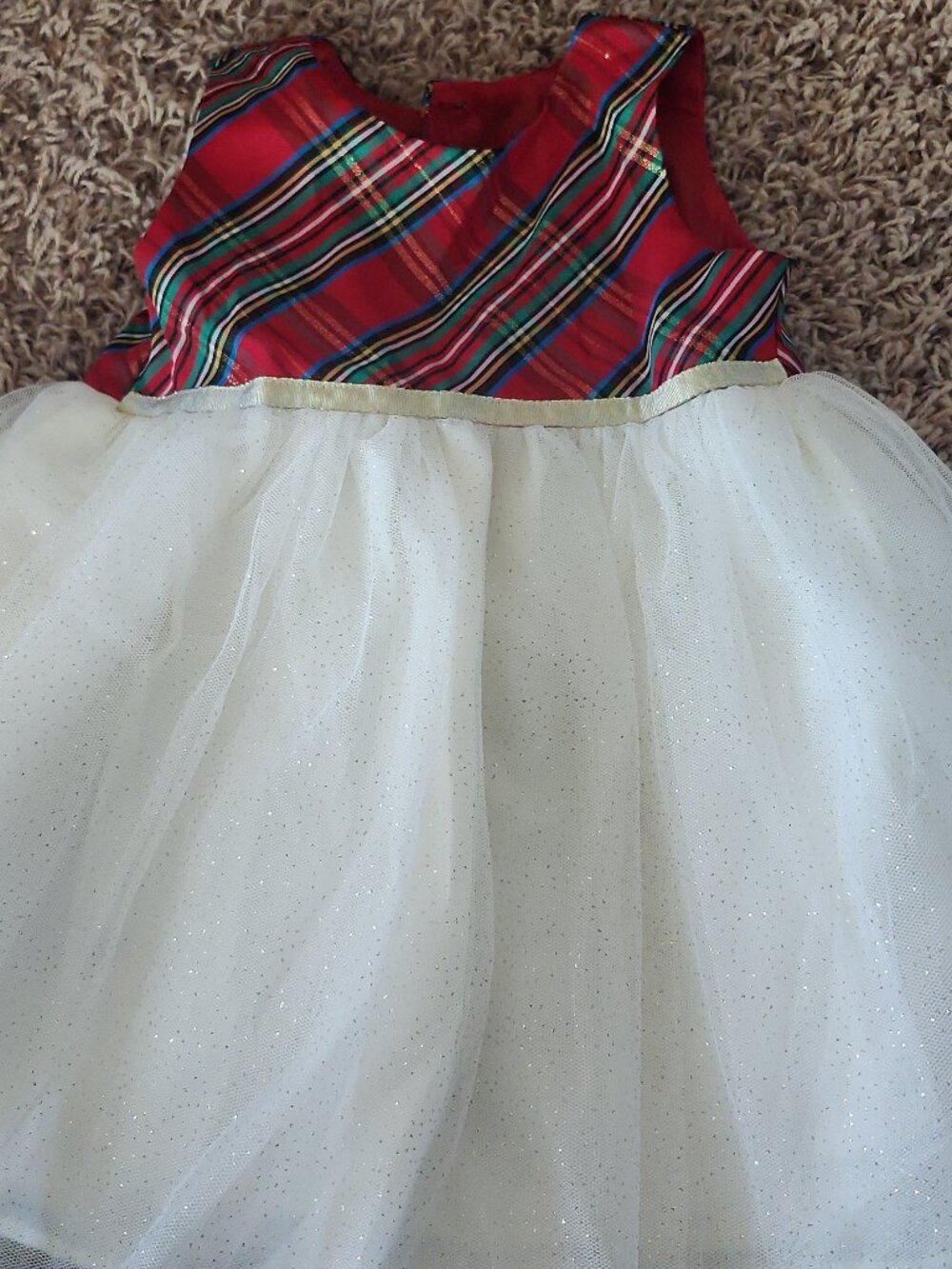 Christmas dress and matching coat